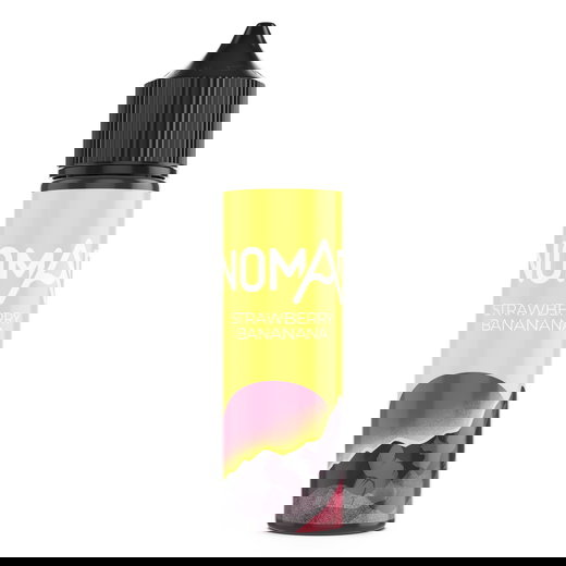 Набор жидкости Nomad 60 мл 3 мг Org Strawberry Bananana (Клубника Банан)