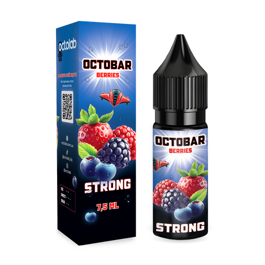 Набор жидкости Octobar Strong 15 мл 50 мг Salt Berries (Ягоды)