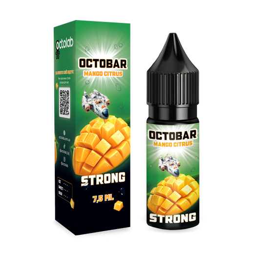 Набор жидкости Octobar Strong 15 мл 50 мг Salt Mango Citrus (Манго Мандарин)