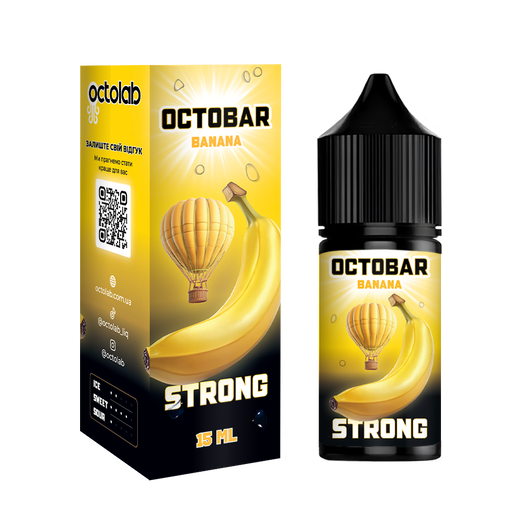 Набір рідини Octobar Strong 30 мл 50 мг Salt Banana (Банан)