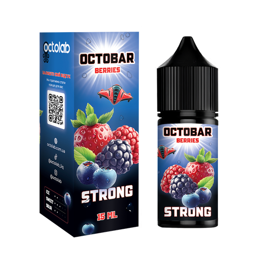 Набір рідини Octobar Strong 30 мл 50 мг Salt Berries (Ягоди)