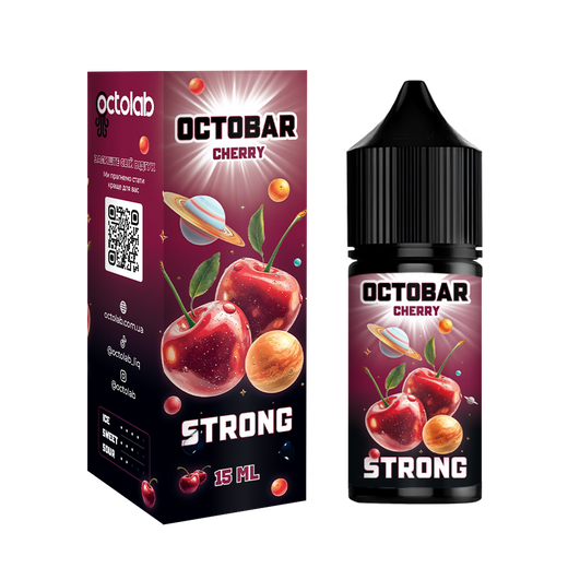 Набір рідини Octobar Strong 30 мл 50 мг Salt Cherry (Вишня)