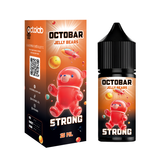 Набір рідини Octobar Strong 30 мл 50 мг Salt Jelly Bears (Мармелад)
