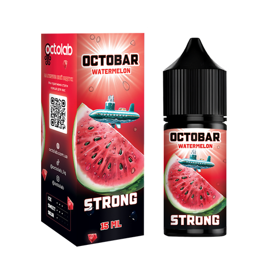 Набір рідини Octobar Strong 30 мл 50 мг Salt Watermelon (Кавун)