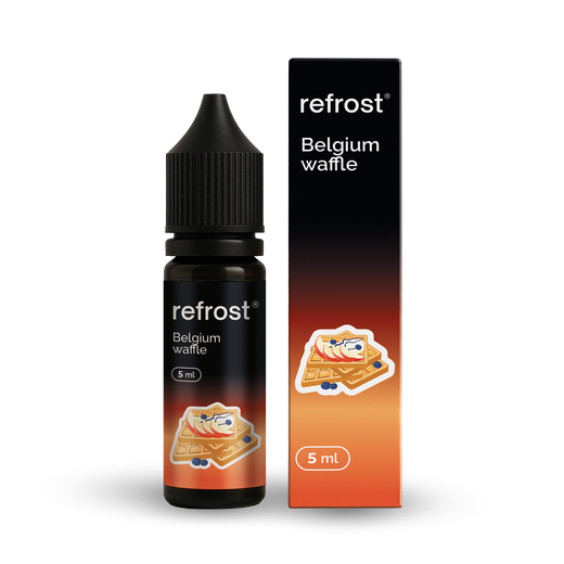 Набір рідини Refrost 15 мл 50 мг Salt Belgium waffle (Бельгійські вафлі)