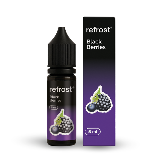 Набір рідини Refrost 15 мл 50 мг Salt Black Berries (Ягоди)