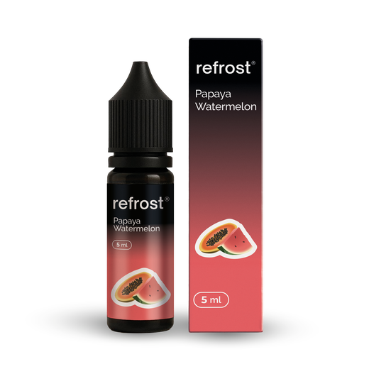 Набір рідини Refrost 15 мл 50 мг Salt Papaya Watermelon (Папая Кавун)