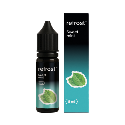 Набір рідини Refrost 15 мл 50 мг Salt Sweet Mint (Солодка м'ята)
