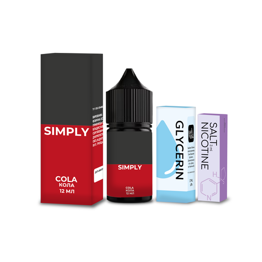 Набор жидкости Simply 30 мл 50 мг Salt Cola (Кола)