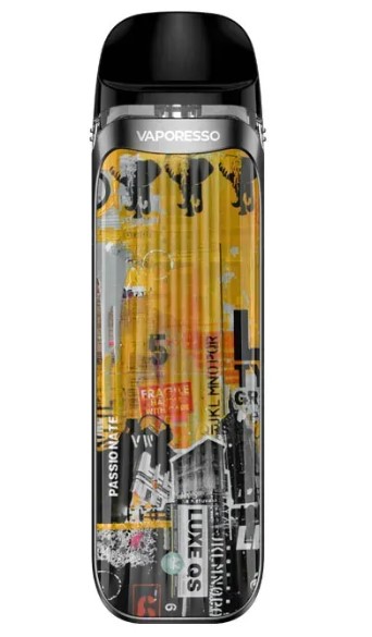 Pod-система Vaporesso Luxe QS Pod Kit Graffiti (Сіро-жовтий)