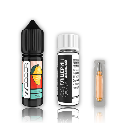 Набор жидкости Webber 15 мл 50 мг Salt Mango Papaya (Манго Папайя)