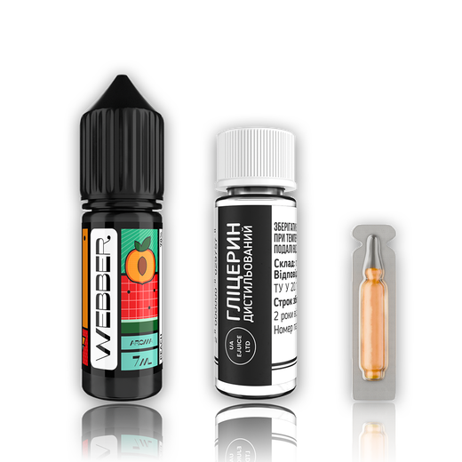 Набор жидкости Webber 15 мл 65 мг Salt Orange Peach (Апельсин Персик)