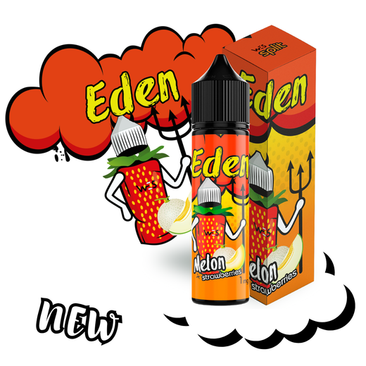Набір рідини WES Split 60 мл 0 мг Org Eden (Диня Полуниця)