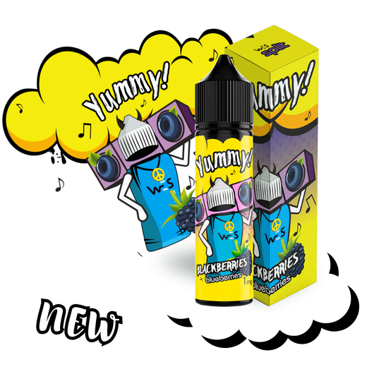 Набір рідини WES Split 60 мл 0 мг Org Yummy (Ожина Чорниця)