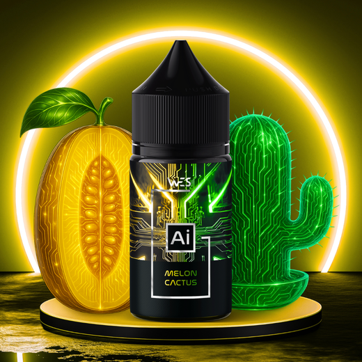 Набор жидкости WES AI 30 мл 50 мг Salt Melon Cactus (Дыня Кактус)