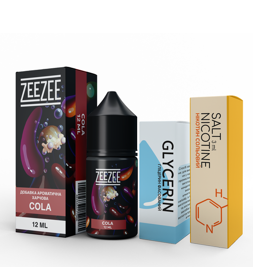 Набір рідини ZeeZee 30 мл 50 мг Salt Cola (Кола)