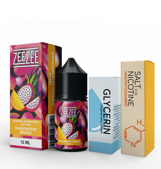 Набір рідини ZeeZee 30 мл 50 мг Salt Dragonfruit Mango (Пітая Манго)