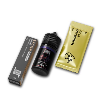 Набір рідини Chaser Black 30 мл 50 мг Salt Blackcurrant Rose (Чорна смородина Троянда)