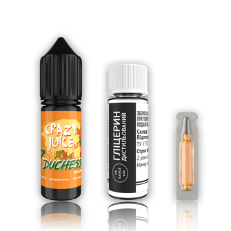 Набор жидкости Crazy Juice 15 мл 50 мг Salt Duchess (Дюшес)