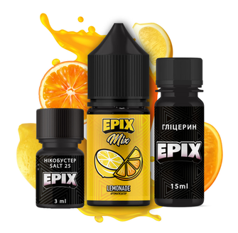 Набір рідини Epix Mix 30 мл 25 мг Salt Lemonade (Лимонад)