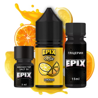 Набір рідини Epix Mix 30 мл 50 мг Salt Lemonade (Лимонад)