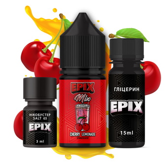 Набір рідини Epix Mix 30 мл 65 мг Salt Cherry Lemonade (Вишневий лимонад)