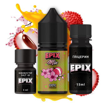 Набір рідини Epix Mix 30 мл 65 мг Salt Exotic (Лічі Сакура)