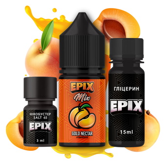 Набір рідини Epix Mix 30 мл 65 мг Salt Gold Nectar (Персик)