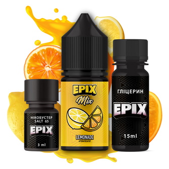 Набір рідини Epix Mix 30 мл 65 мг Salt Lemonade (Лимонад)