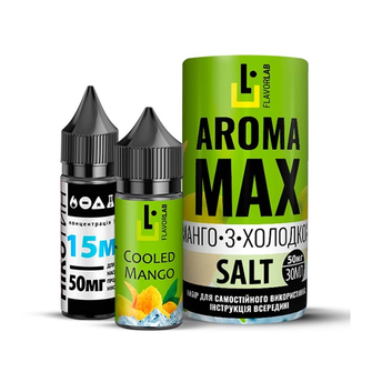 Набір рідини Flavorlab Aroma MAX 30 мл 65 мг Salt Cooled Mango (Манго з холодком)
