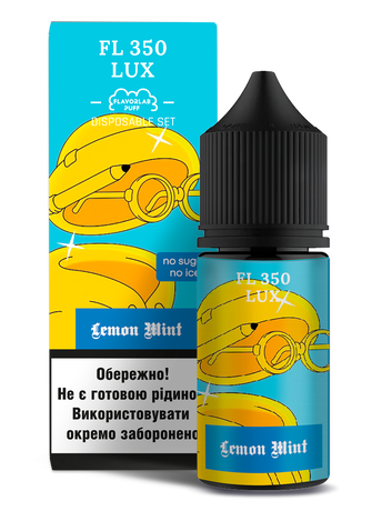 Набір рідини Flavorlab FL350 LUX 30 мл 65 мг Salt Lemon Mint (Лимон М'ята)