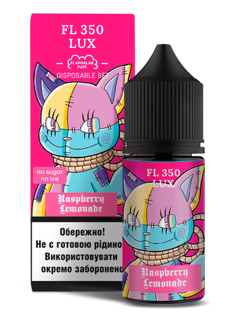Набір рідини Flavorlab FL350 LUX 30 мл 65 мг Salt Raspberry Lemonade (Малиновий Лимонад)