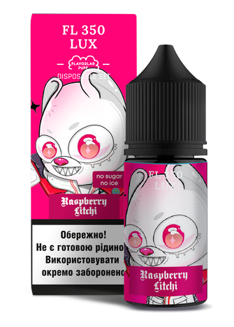 Набір рідини Flavorlab FL350 LUX 30 мл 65 мг Salt Raspberry Litchi (Малина Лічі)