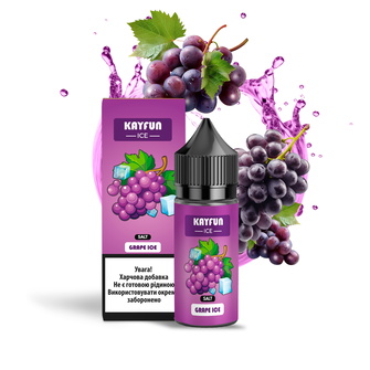 Набор жидкости Kayfun Ice 30 мл 50 мг Salt Grape Ice (Виноград Лед)