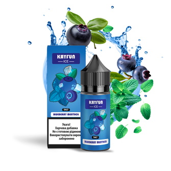 Набор жидкости Kayfun Ice 30 мл 65 мг Salt Blueberry Menthol (Черника Ментол Лед)
