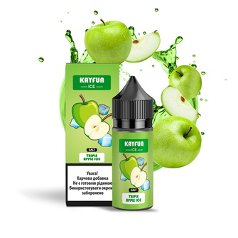 Набор жидкости Kayfun Ice 30 мл 65 мг Salt Triple Apple Ice (Тройное яблоко Лед)