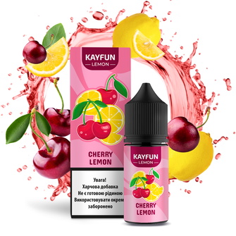 Набор жидкости Kayfun Lemon 30 мл 50 мг Salt Cherry Lemon (Вишня Лимон)