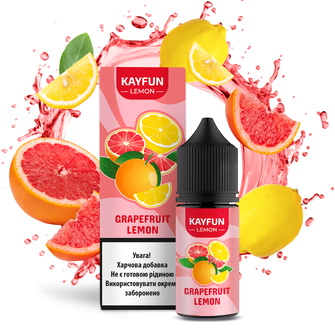Набор жидкости Kayfun Lemon 30 мл 50 мг Salt Grapefruit Lemon (Грейпфрут Лимон)
