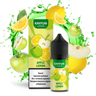 Набор жидкости Kayfun Lemon 30 мл 65 мг Salt Apple Lemon (Яблоко Лимон)