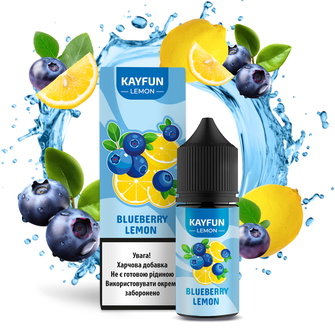 Набор жидкости Kayfun Lemon 30 мл 65 мг Salt Blueberry Lemon (Черника Лимон)