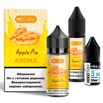 Набір рідини Flavorlab M-Cake 30 мл 65 мг Salt Apple Pie (Яблучний пиріг)