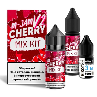 Набір рідини Flavorlab M-JAM V2 30 мл 65 мг Salt Cherry (Вишня)