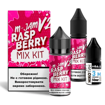 Набір рідини Flavorlab M-JAM V2 30 мл 65 мг Salt Raspberry (Малина)