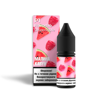 Набір рідини Flavorlab P1 10 мл 65 мг Salt Raspberry Watermelon (Малина Кавун)
