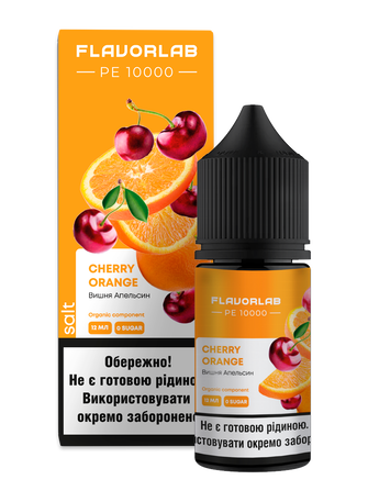 Набір рідини Flavorlab PE 10000 30 мл 50 мг Salt Cherry Orange (Вишня Апельсин)