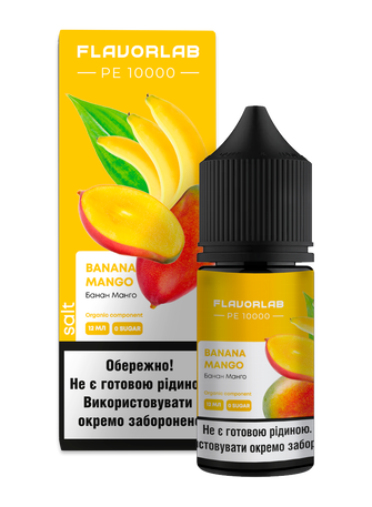 Набор жидкости Flavorlab PE 10000 30 мл 65 мг Salt Banana Mango (Банан Манго)