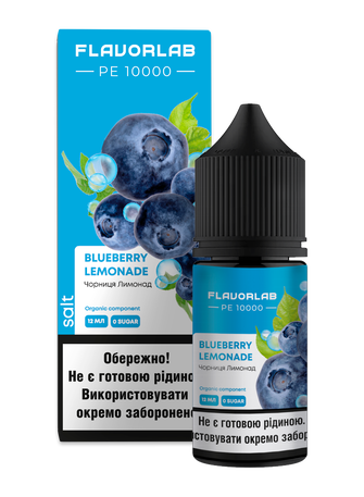 Набір рідини Flavorlab PE 10000 30 мл 65 мг Salt Blueberry Lemonade (Чорничний Лимонад)