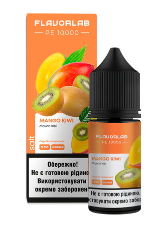 Набір рідини Flavorlab PE 10000 30 мл 65 мг Salt Mango Kiwi (Манго Ківі)