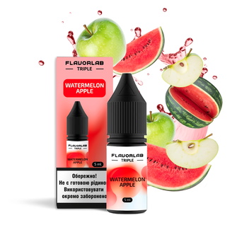 Набор жидкости Flavorlab Triple 10 мл 50 мг Salt Watermelon Apple (Арбуз Яблоко)