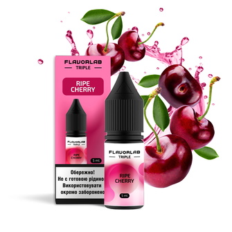Набір рідини Flavorlab Triple 10 мл 65 мг Salt Ripe Cherry (Вишня)